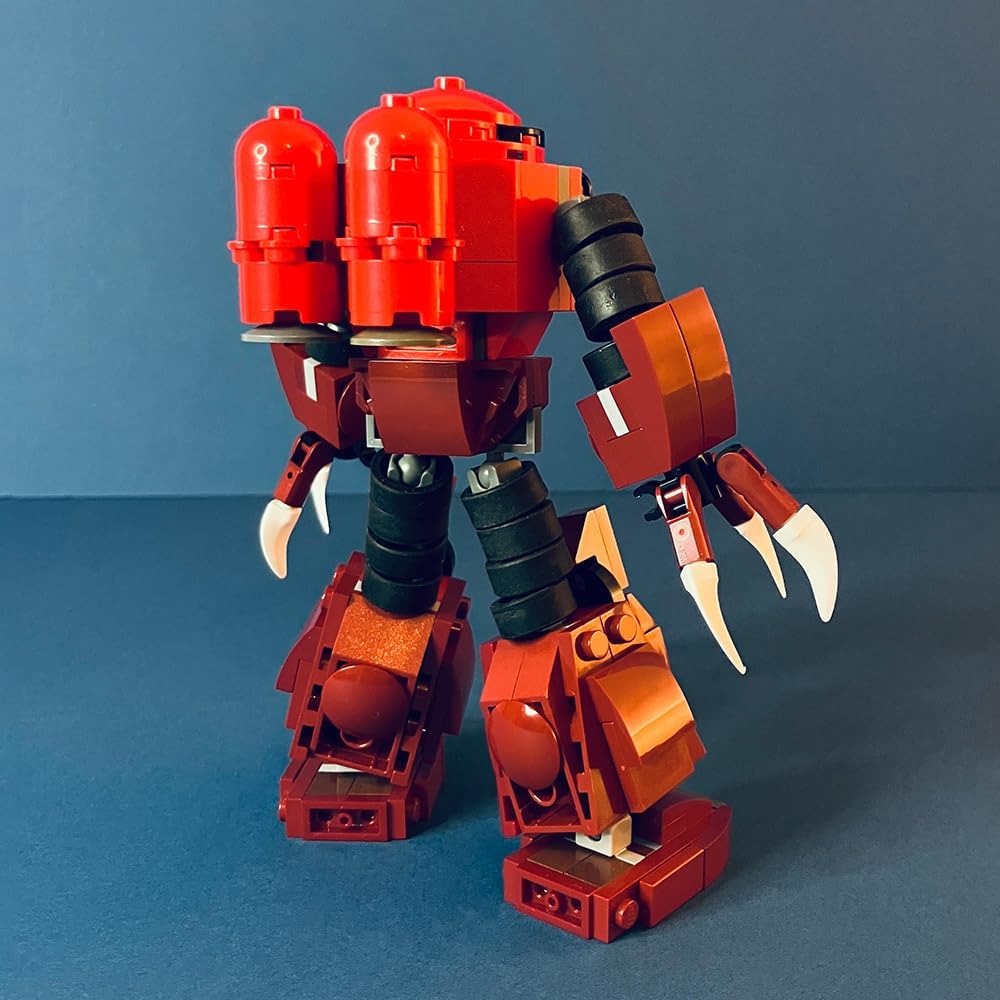 Future Mecha Warrior – Juego de ladrillos de construcción, juguete robot Msm-07s, figura de acción coleccionable, regalo para fanáticos, adecuado