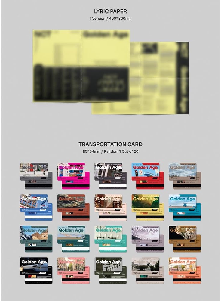 NCT – Edad de Oro 4 Álbum Completo Coleccionando Ver (TEN)