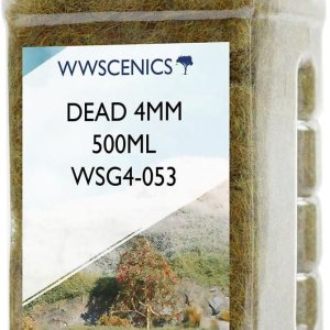 WWScenics  Hierba estática muerta de 0.157in  lata de 16.9fl oz  WSG4-053  Material de paisaje de modelo realista WWScenics  Hierba estática muerta de 0.157in  lata de 16.9fl oz  WSG4-053  Material de paisaje de modelo realista