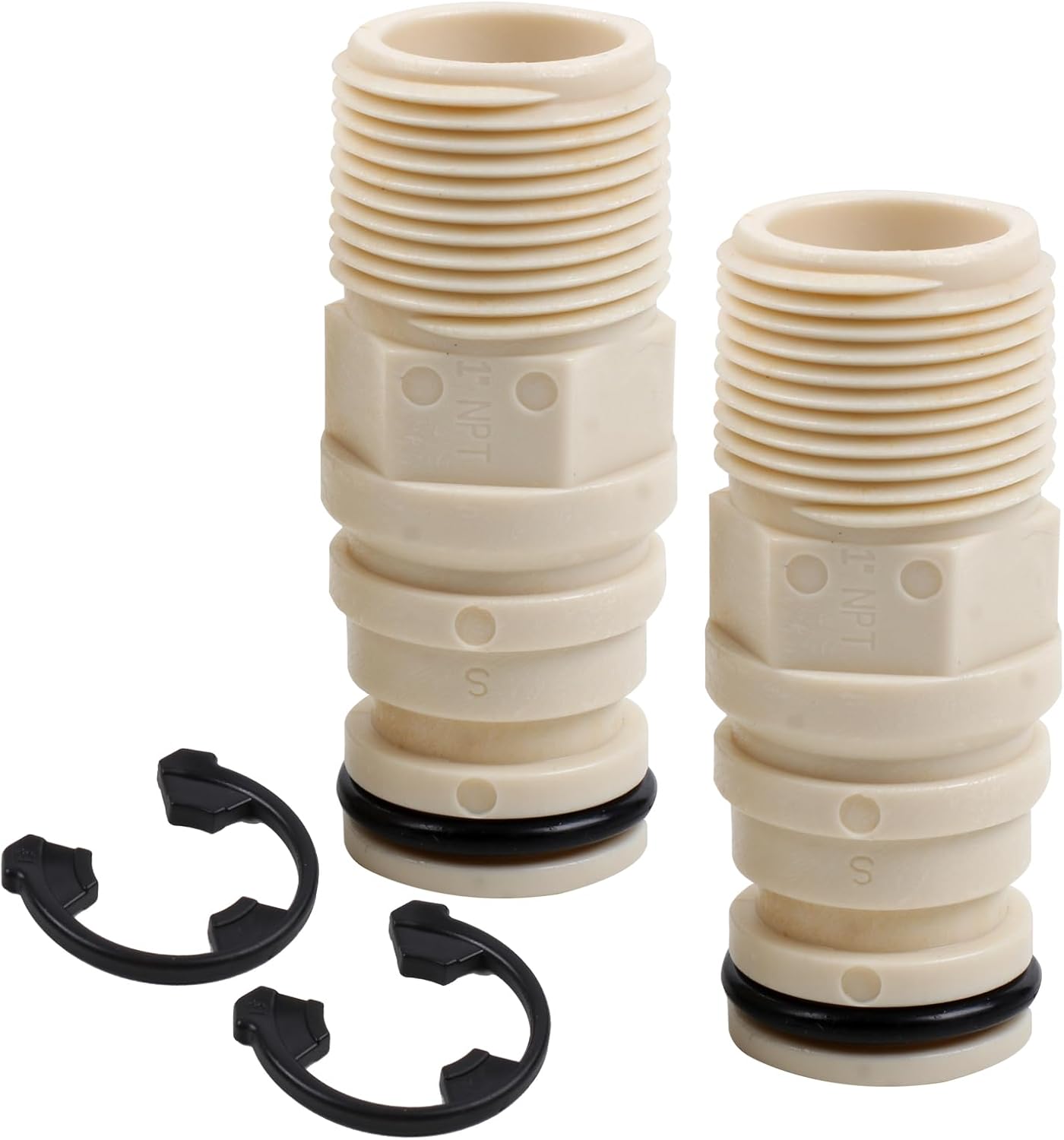 Kit adaptador de instalación de suavizante de agua 7280203 compatible con Kenmore, GE, Whirlpool, Morton, NorthStar, EcoWater, EcoPure etc