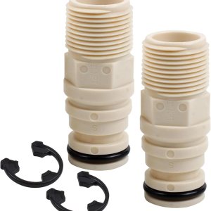 Kit adaptador de instalación de suavizante de agua 7280203 compatible con Kenmore, GE, Whirlpool, Morton, NorthStar, EcoWater, EcoPure etc Kit adaptador de instalación de suavizante de agua 7280203 compatible con Kenmore, GE, Whirlpool, Morton, NorthStar, EcoWater, EcoPure etc