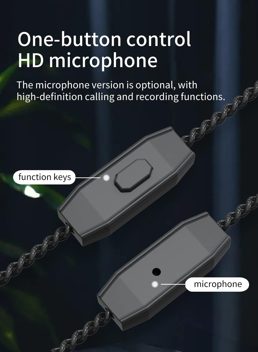 KEEPHiFi CCZ Warrior Budget IEM 3BA+1DD Hybrid in Ear Monitor, auriculares con marco de metal galvanizado con cable con sonido equilibrado y neutro
