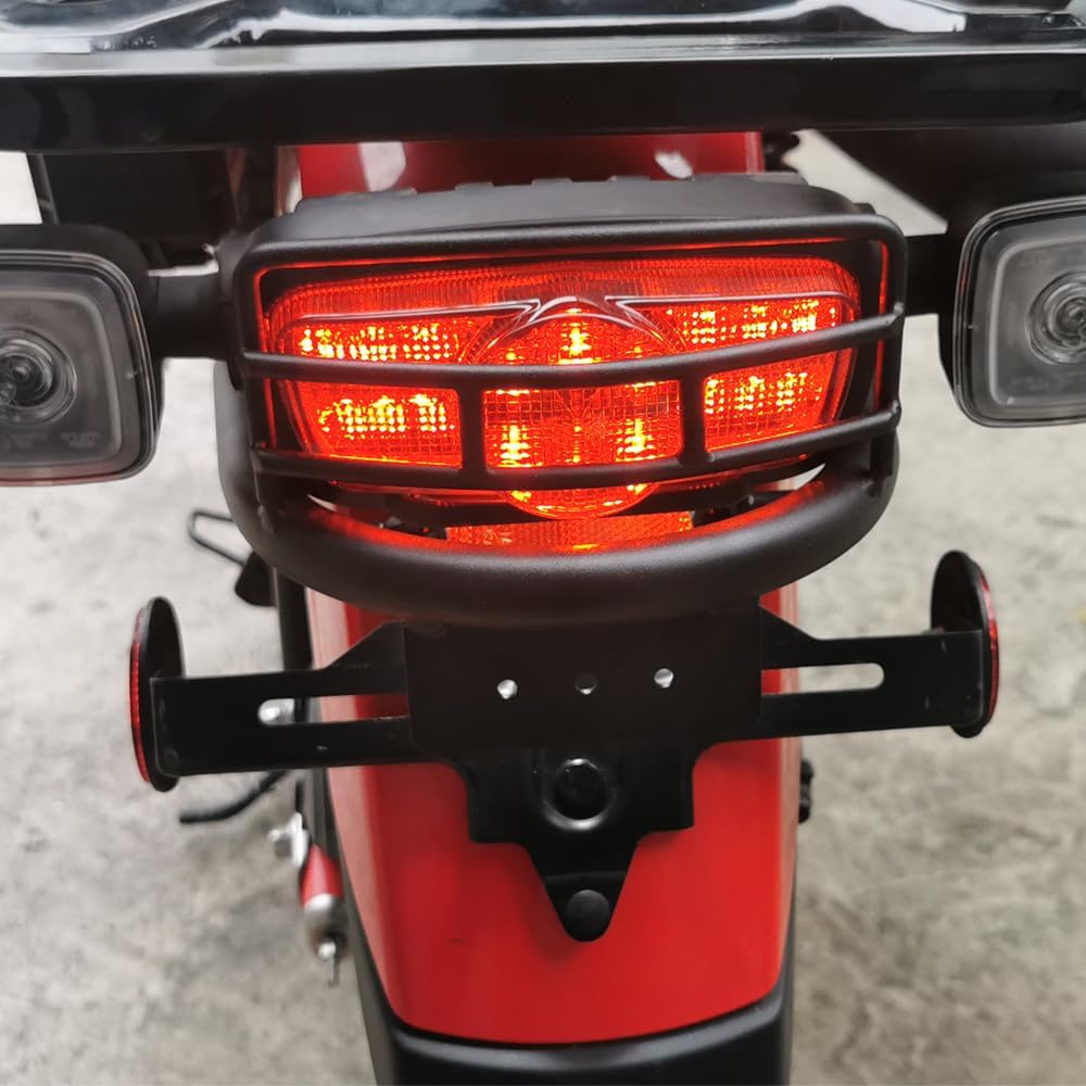 Kit protector de luz trasera compatible con Honda CT125 Trail 125 Hunter Cub (protector de luz de cola)