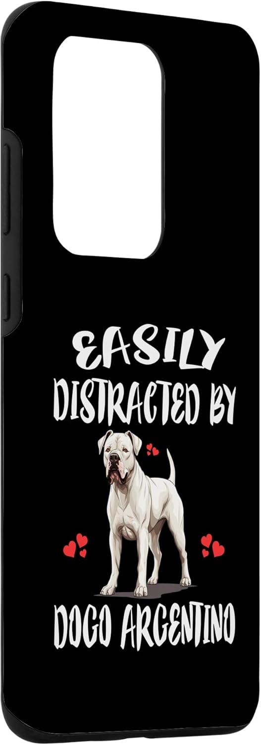 Galaxy S20 Ultra Easily Distracted By Dogo Argentino Dog Case
