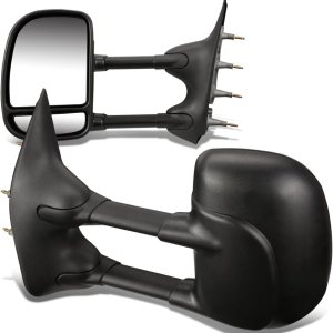 DNA Motoring TWM-010-T222-BK – Par de espejos laterales de remolque de ajuste manual compatibles con 03-14 E-150 E-250 E-350 E-450 E-550  Econoline, DNA Motoring TWM-010-T222-BK – Par de espejos laterales de remolque de ajuste manual compatibles con 03-14 E-150 E-250 E-350 E-450 E-550  Econoline,