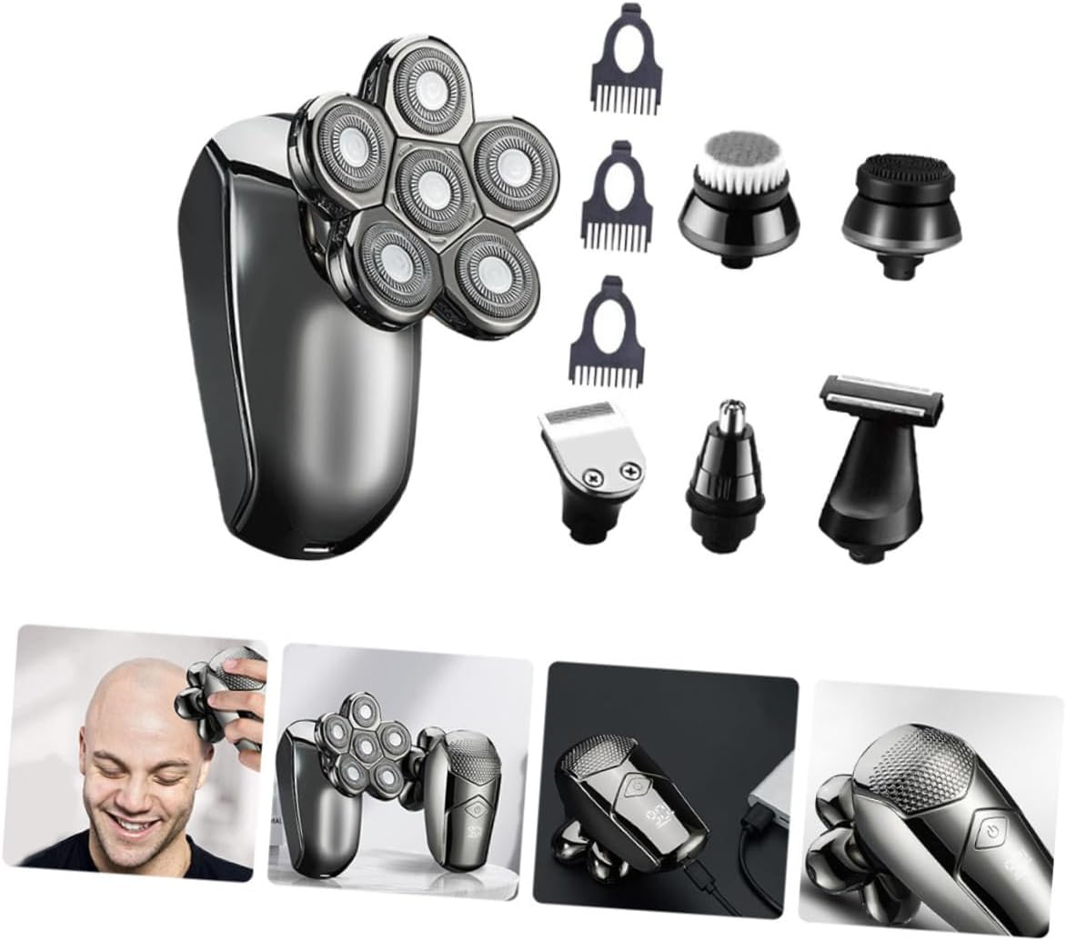 FRCOLOR 3 juegos de afeitadora eléctrica para hombre afeitadoras de papel de aluminio para hombre kit de afeitado facial maquina de afeitar para