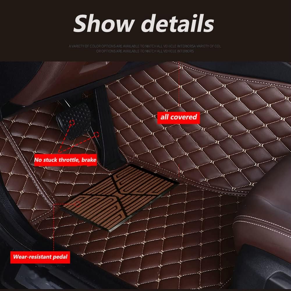 Tapete personalizado para automóvil, protección para todo tipo de clima, tapetes de cuero para automóviles, SUV y camiones según el modelo