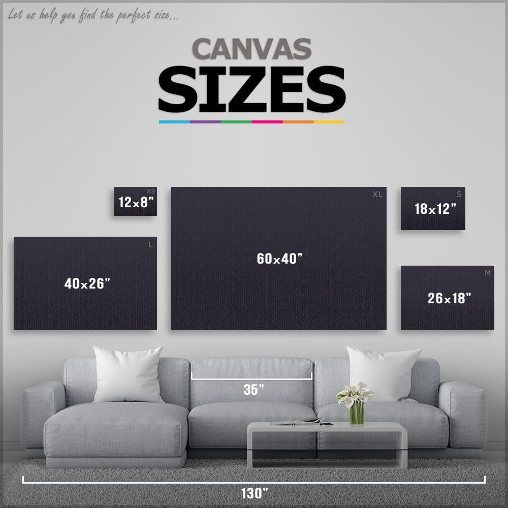 ARTCANVAS Munchkin Cat Home decor Canvas Art Print Stretched Framed Painting Picture Poster Giclee Wall Decor – 26″ x 18″ (1.50″ Deep)