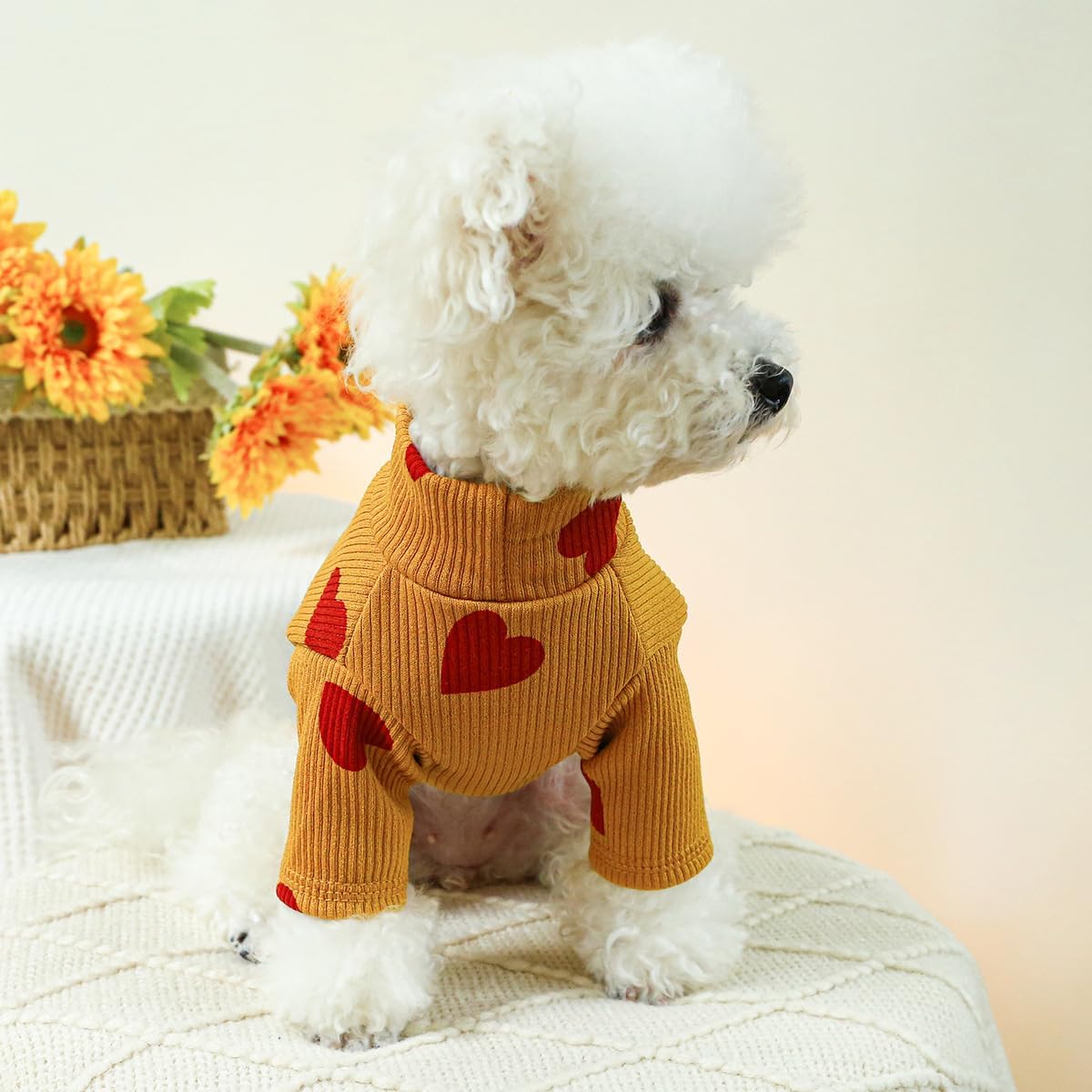 Sudadera con capucha para perro, sudadera cómoda para cachorro, camisa para perro, abrigo lindo para perro, ropa para mascotas, abrigo de invierno