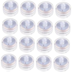 DOITOOL 24 piezas de luz de vela impermeable multicolor cambiante luz de té velas decorativas linternas de té sumergibles luces de té intermitentes DOITOOL 24 piezas de luz de vela impermeable multicolor cambiante luz de té velas decorativas linternas de té sumergibles luces de té intermitentes