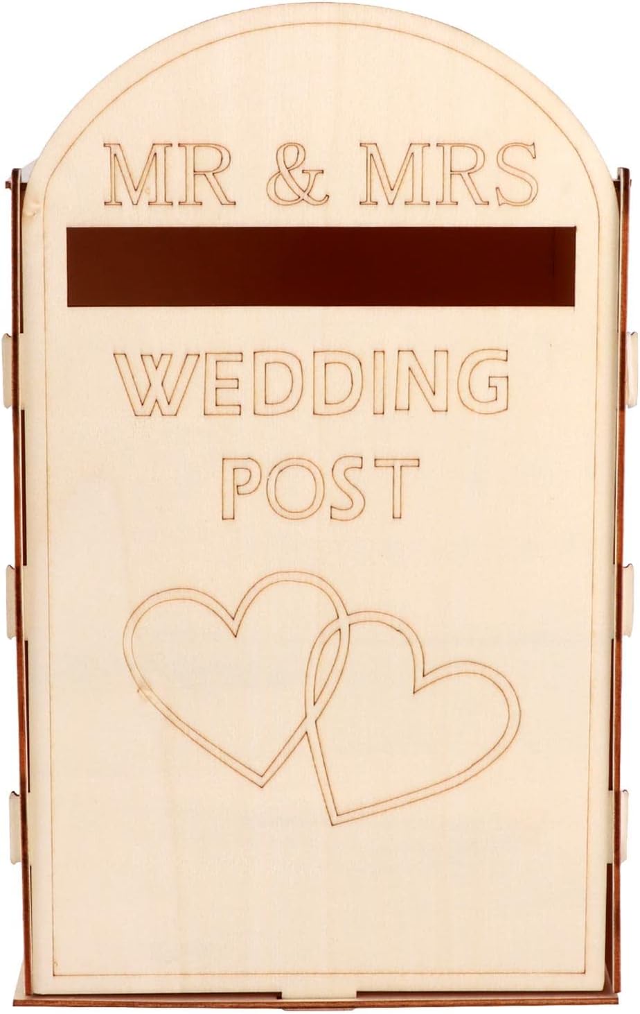 Caja de madera para tarjetas de boda con cerradura, buzón de boda, caja de regalo de bricolaje, caja de recepción para recuerdos de fiesta, baby