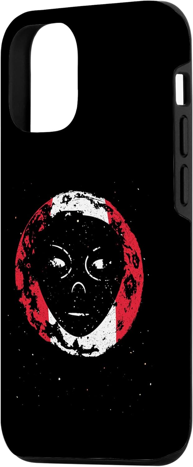 iPhone 13 Pro Alien from Peru in Space Funny Alien Believer Peruvian Case