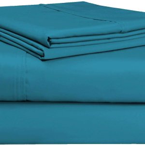 Pizuna – Ropa de cama de 100% tejido de satén de algodón de fibra larga de 400 hilos (juegos de sábanas, juego de funda). Pizuna – Ropa de cama de 100% tejido de satén de algodón de fibra larga de 400 hilos (juegos de sábanas, juego de funda).