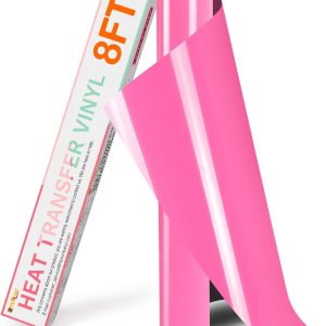 HTVRONT – Rollo de vinilo termotransferible (HTV), 12 pulgadas x 8 pies vinilo para planchar, para camisetas, para Cricut y Cameo – Fácil de cortar HTVRONT – Rollo de vinilo termotransferible (HTV), 12 pulgadas x 8 pies vinilo para planchar, para camisetas, para Cricut y Cameo – Fácil de cortar