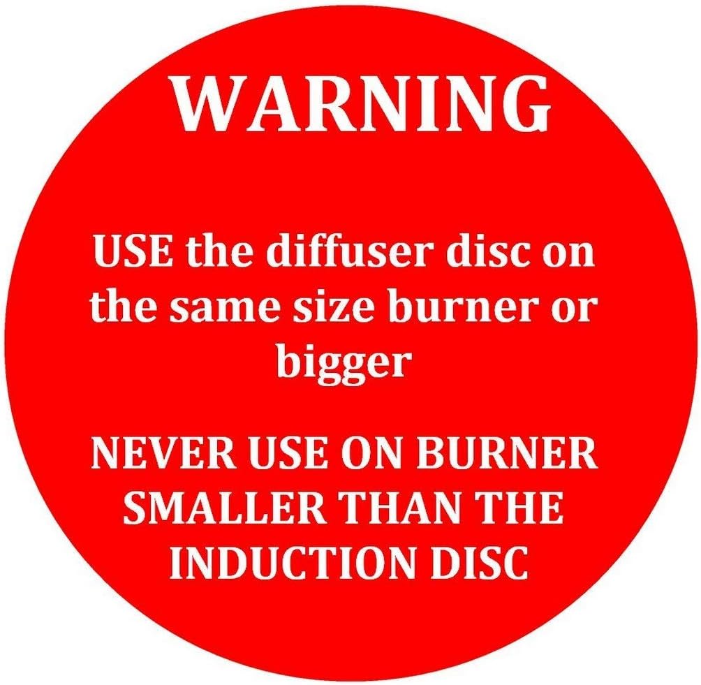 Plegable Placa de inducción Difusor de calor de acero inoxidable, estufa de gas, difusor de calor, placa de anillo de 8 9.5-11 pulgadas o juego