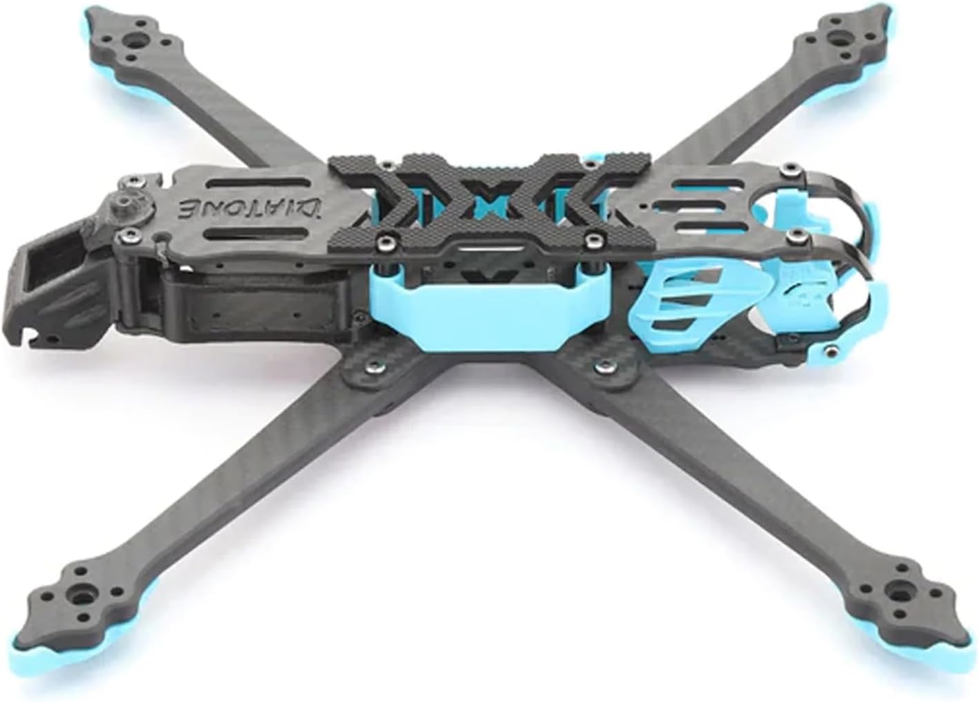 Diatone Roma F7 11.417 in FPV Racing Drone Frame Kit – 0.157 in 3K fibra de carbono, rápida y ágil, fácil personalización – Plataforma profesional