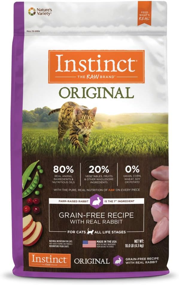 Instinct Original – Alimento seco para gatos, Rabbit