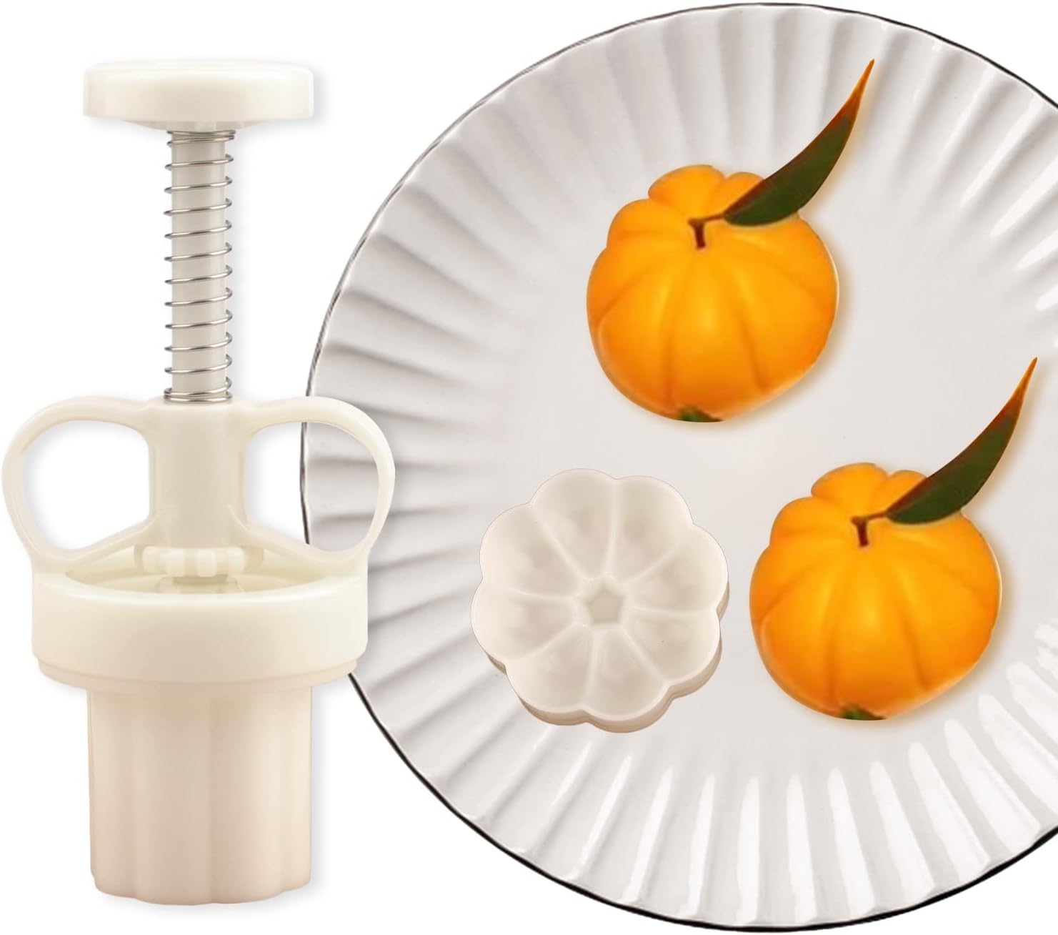 Moldes para pastel de luna de 0.71 oz con 1 sello, juego de moldes de pastel de luna para festival de mediados de otoño, juego de moldes para tartas