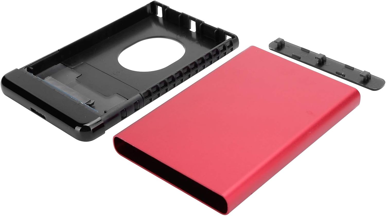 Qiilu Disco duro externo 4Tb 2Tb Disco duro externo Aleación de aluminio Caja de disco duro móvil Usb3.0 portátil 2.5In Ssd HDD Sata Caja de
