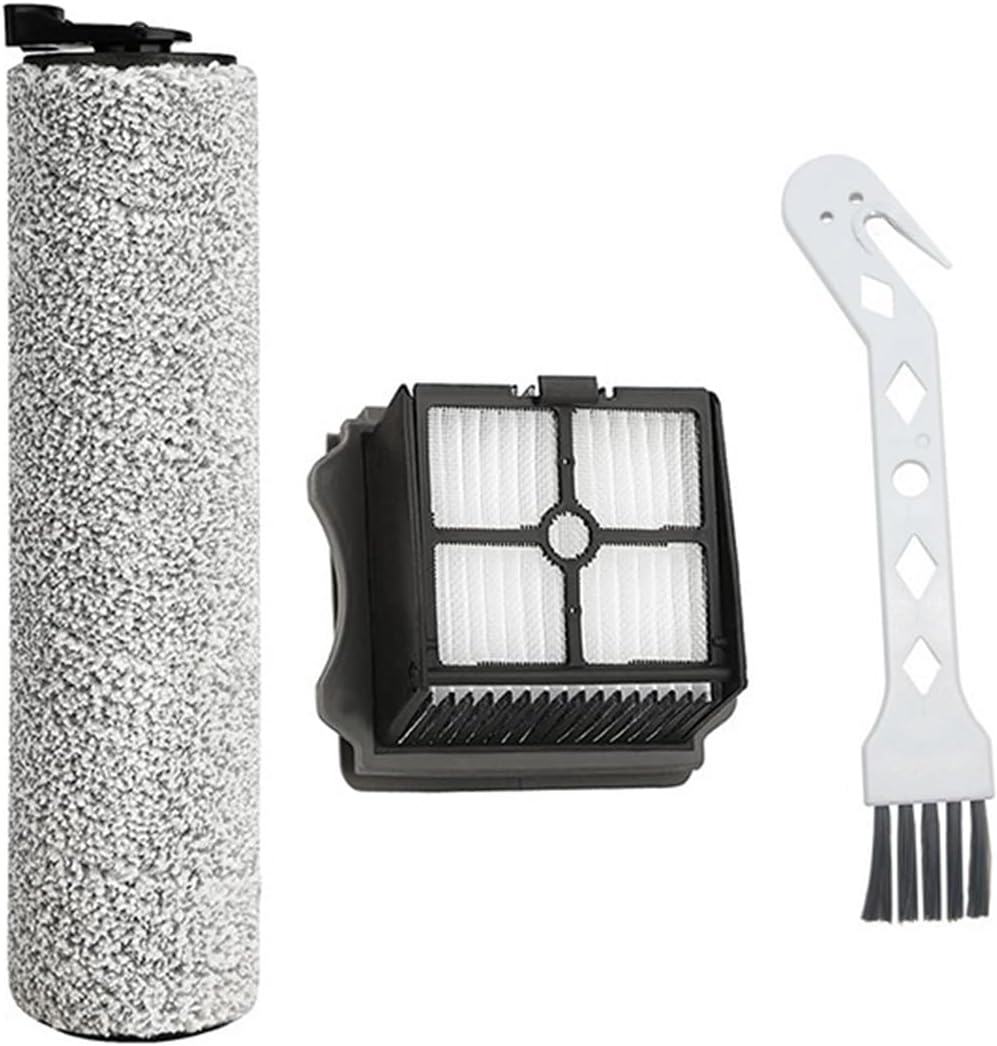 Kit de filtros HEPA de cepillo de rodillo suave, piezas de repuesto. Compatible con TINECO IFloor 3 Floor One S3 Wireless Wet Dry Floor Lavadora de