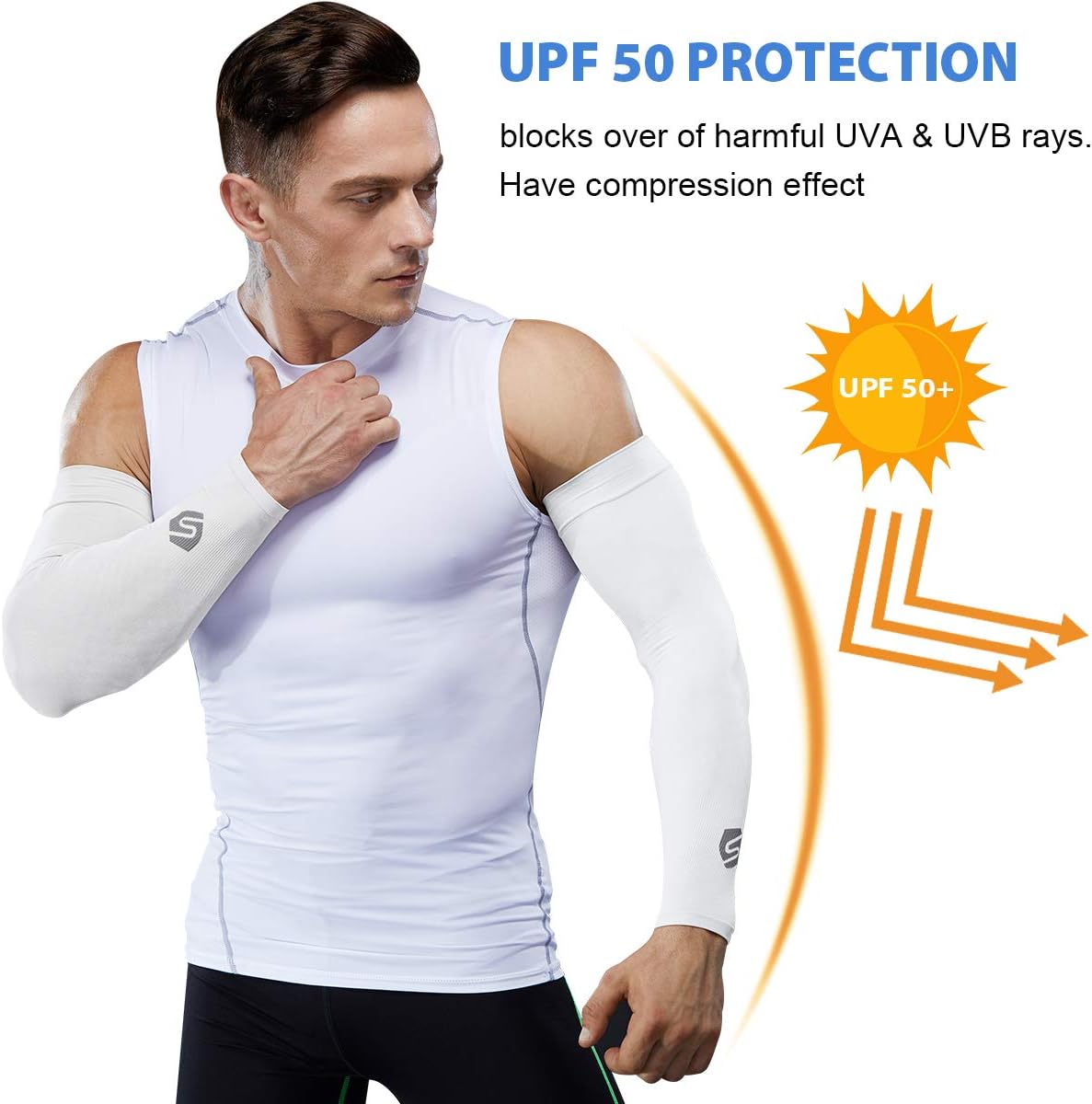 SHINYMOD 2019 – Mangas de enfriamiento para el sol, 1 par, 3 pares, 6 pares, protección UV, protección UV, mangas de tatuaje, para hombres, mujeres,