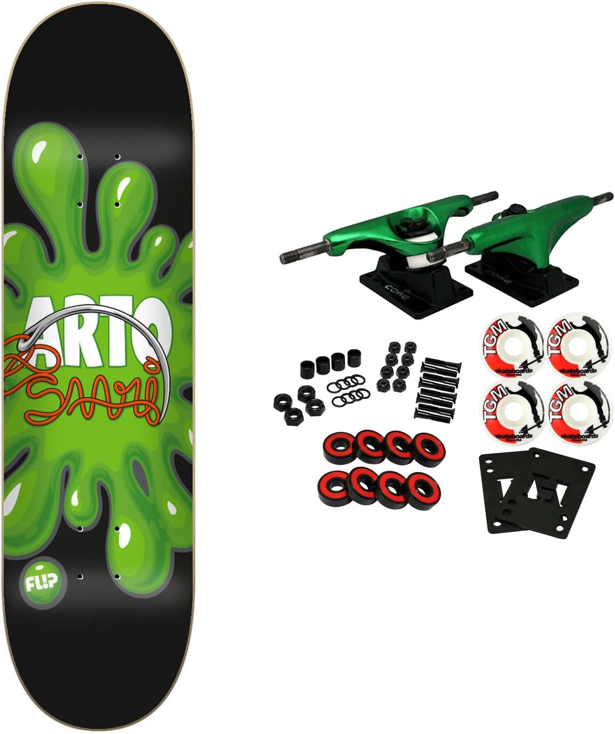 Flip Skateboard Completo Saari Splat 8.125″ x 31.85″
