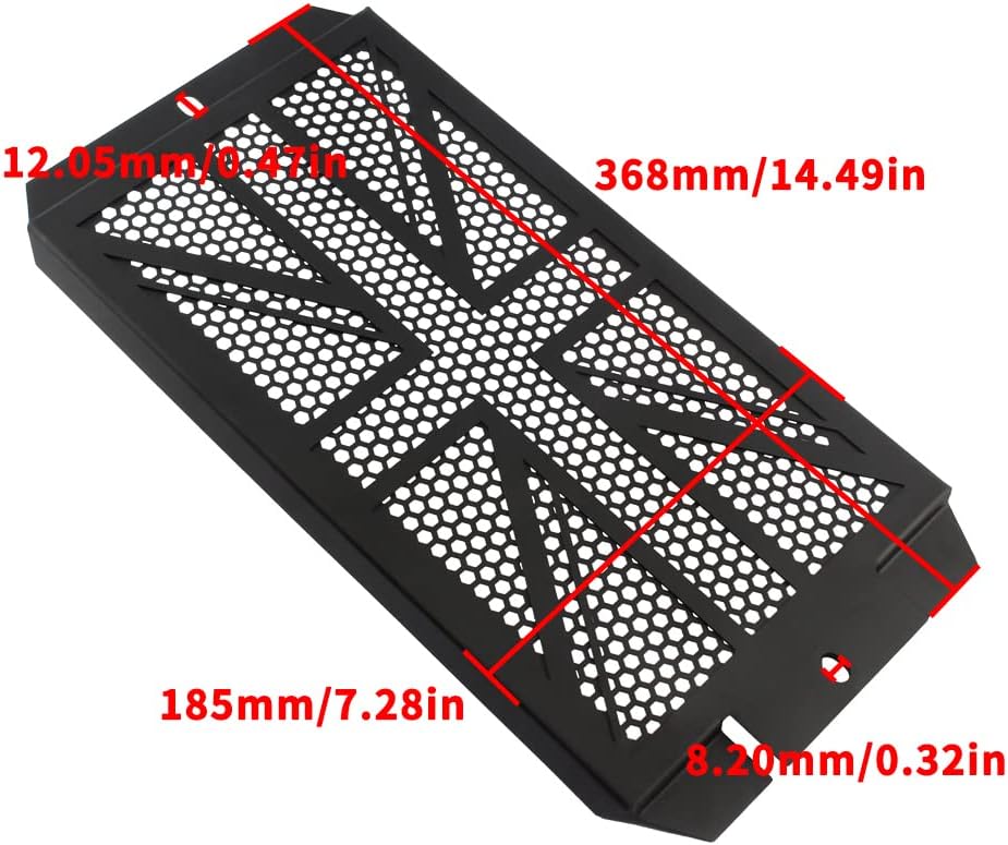 ESPEEDMTC para Triumph THRUXTON 1200RRSTFC 2016-2022 Protector de rejilla de radiador Protector de guardabarros Cubierta de protección Accesorios