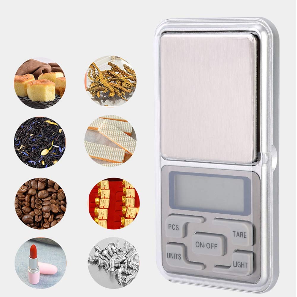 Báscula digital de joyería, mini báscula electrónica de joyería en quilates, equilibrio de laboratorio, oro y plata, piedra de diamante, herramienta