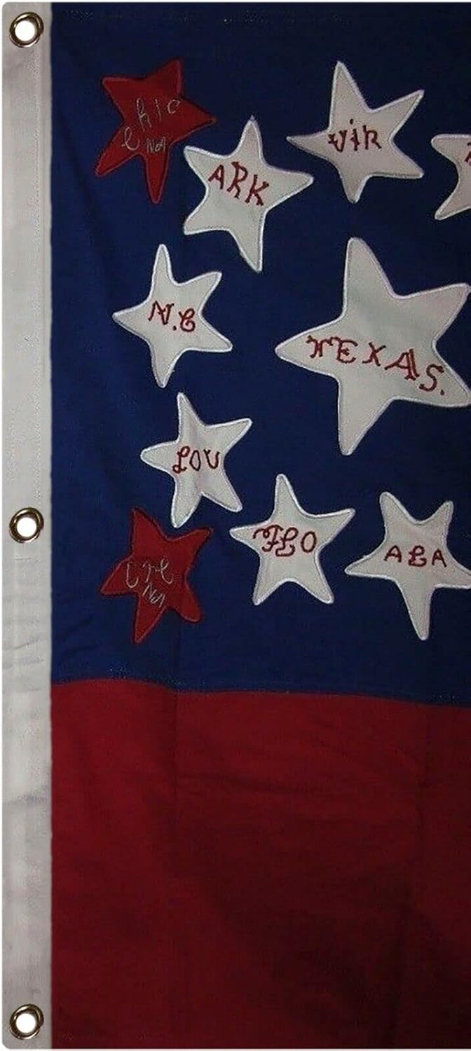 Premium 3×5 Embroidered 10th Cavalry Regiment 100% Cotton Flag 3’x5′ 3 clips