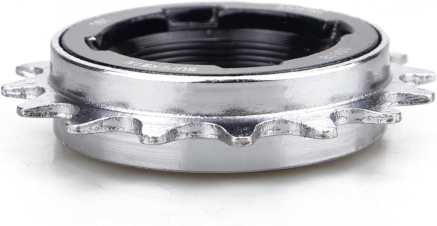 ZUKKA Rueda libre de bicicleta de una sola velocidad 16t18t20t compatible con rueda libre de bicicleta 12 x 18 de una sola velocidad accesorio de