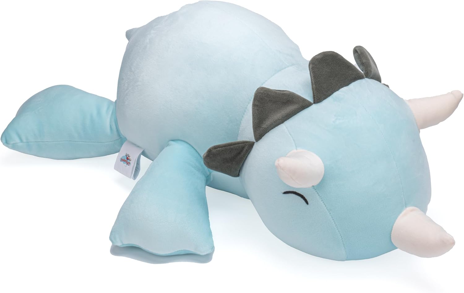 ZYSMALAT Animales de peluche con peso, 4 libras de peluche de dinosaurio con peso, peluche de unicornio, peluche de perezoso, animales de peluche
