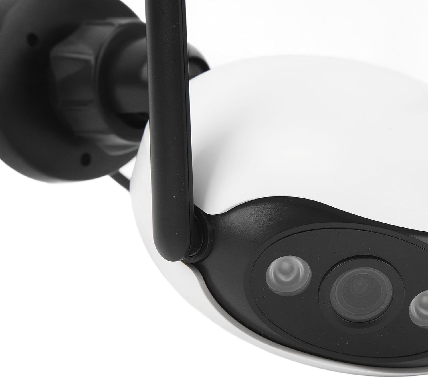 Cámara de seguridad para exteriores, cámara inalámbrica de doble lente 2K con detección de movimiento, cámara de seguridad nocturna IP66 a todo