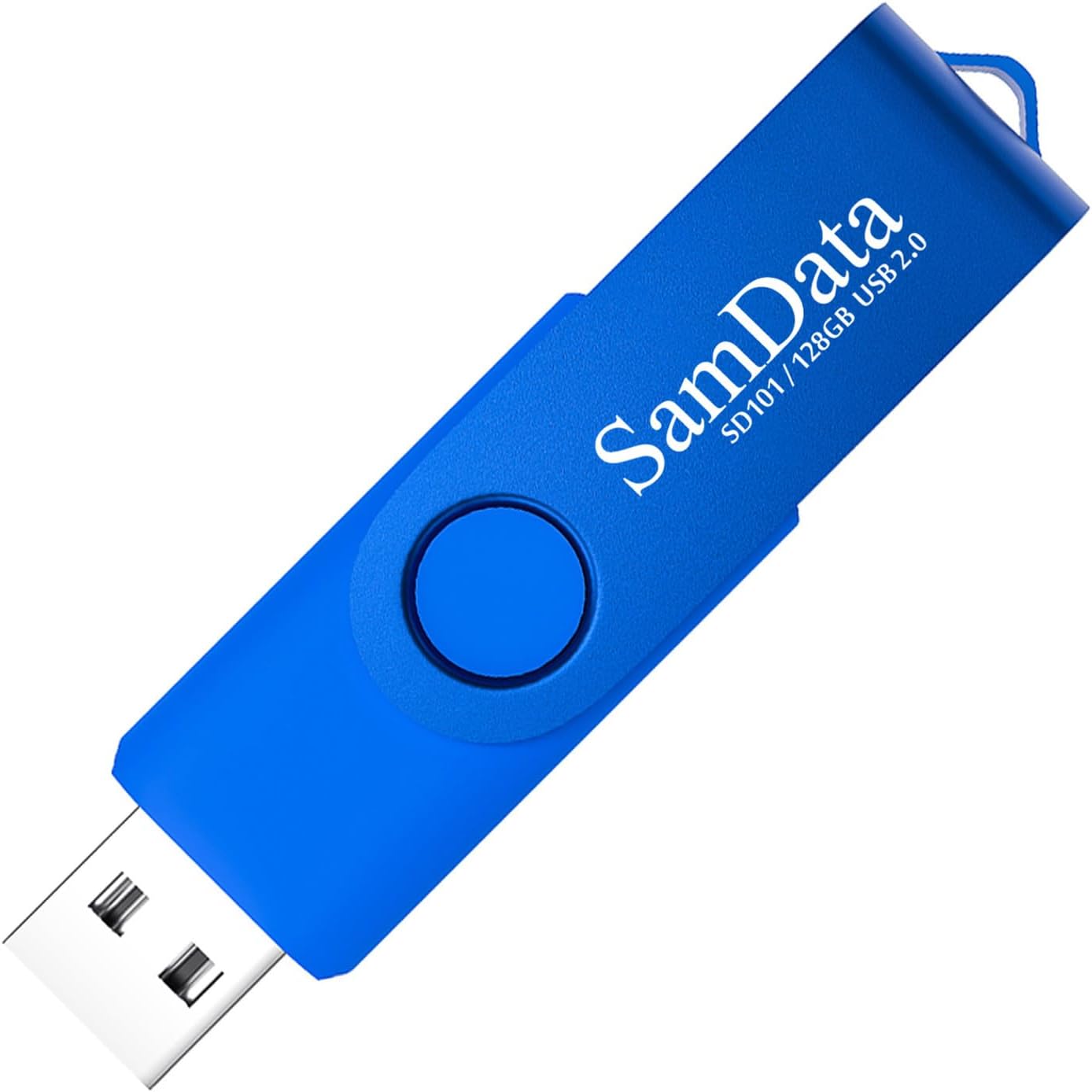 Paquete de 5 unidades flash USB de 128 GB de 128 GB de memoria USB con luz LED para almacenamiento y respaldo (5 colores negro, azul, verde, rojo y