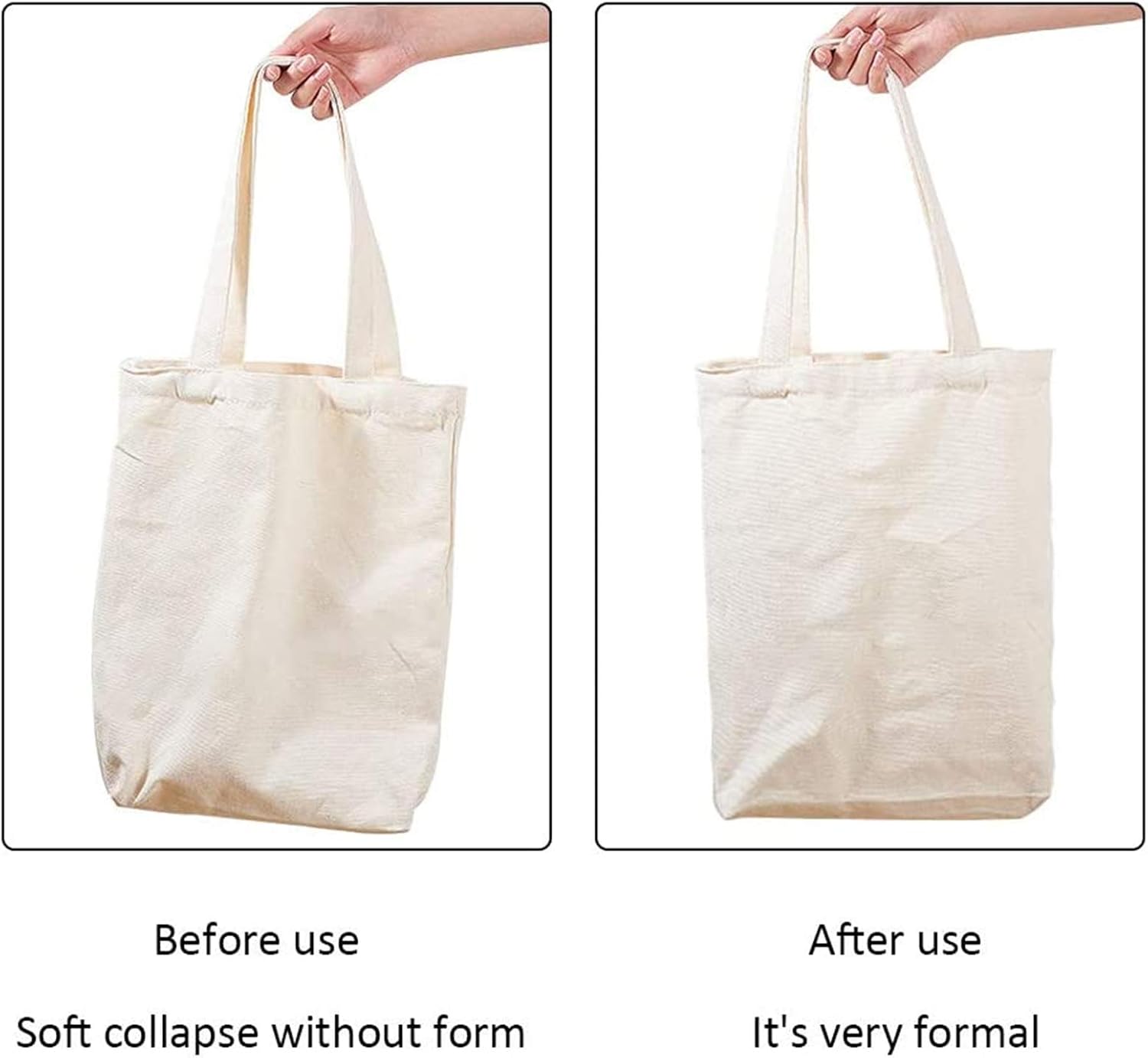 PH PandaHall Moldeador de base de bolso, 8 estilos de plástico negro rectángulocuadradoovalado para bolsas de bolsas para mantener la forma para