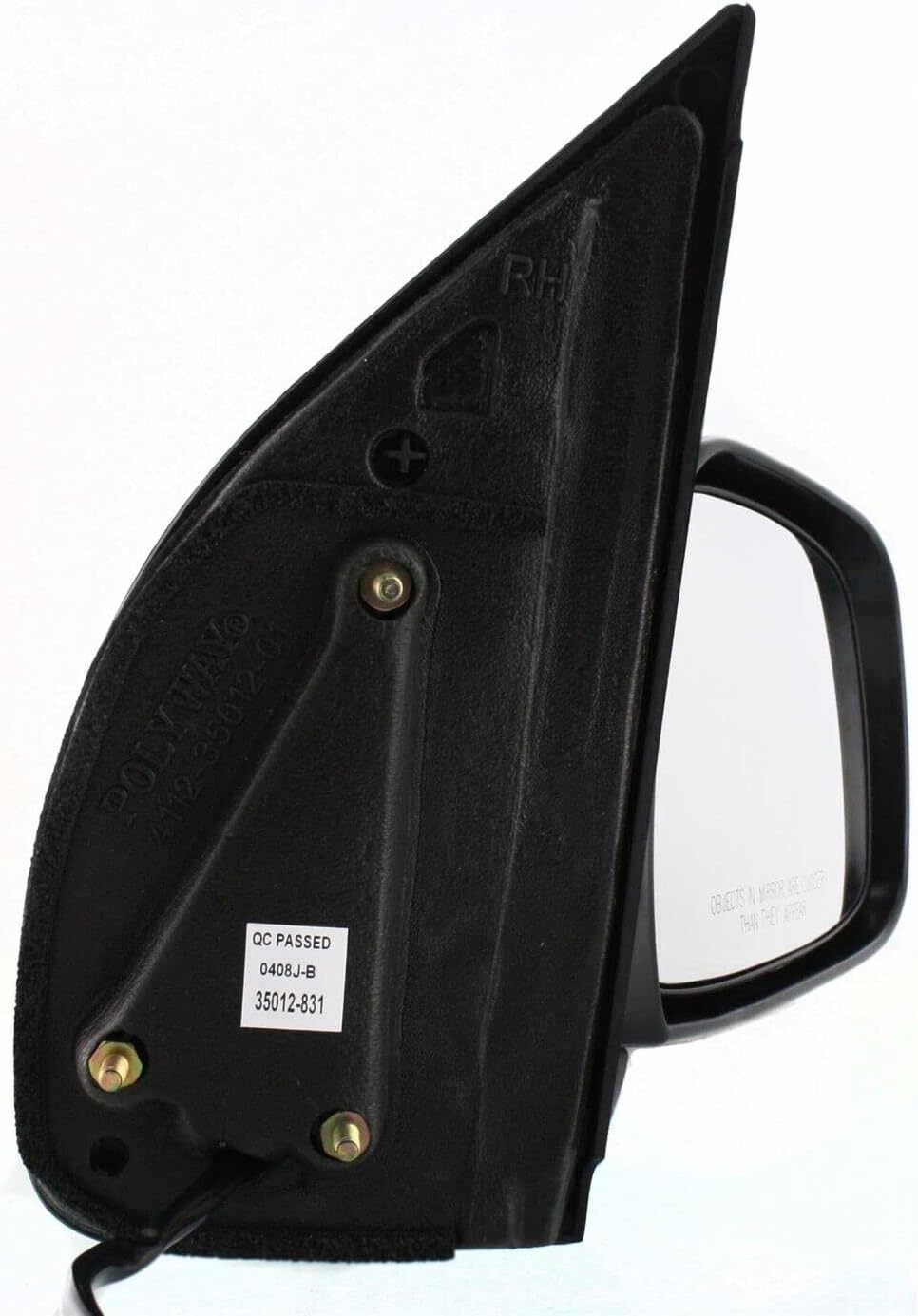 UPPARTS Espejo retrovisor de repuesto para Nissan Frontier 2005-2021  Para Pathfinder Xterra 2005-2015  Se adapta al lado derecho del pasajero  Para