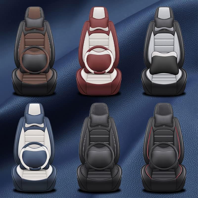 JOJ Fundas de asiento de automóvil para Volvo XC40 2019-2023, 2 fundas de asiento de automóvil, antideslizantes, impermeables, transpirables, de