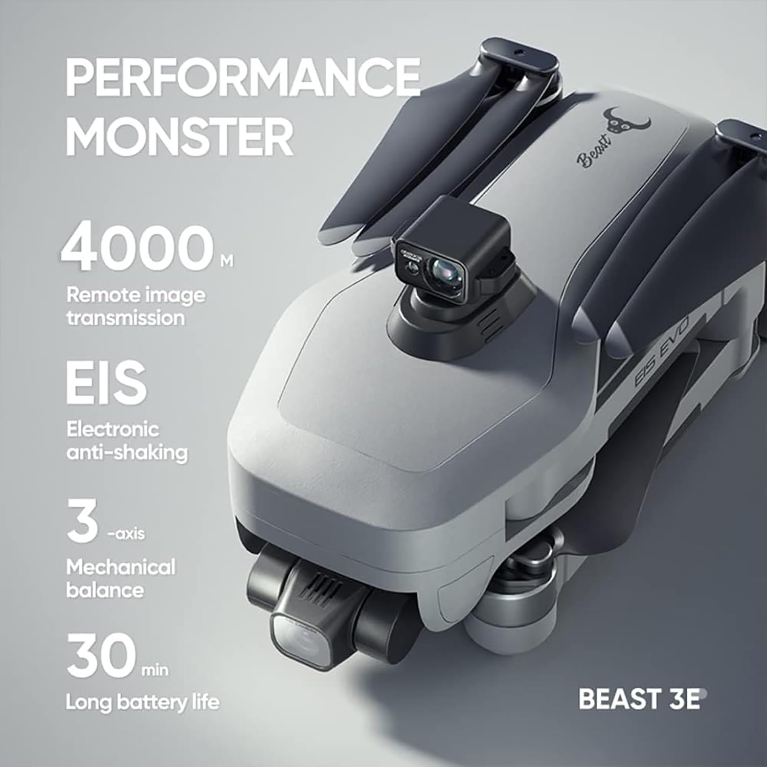 ZLL SG906 MAX2 Drone con cámara 4K HD EIS, cardán de 3 ejes, evitación de obstáculos en 4 direcciones, GPS 5G FPV RC Quadrocopter con motor sin