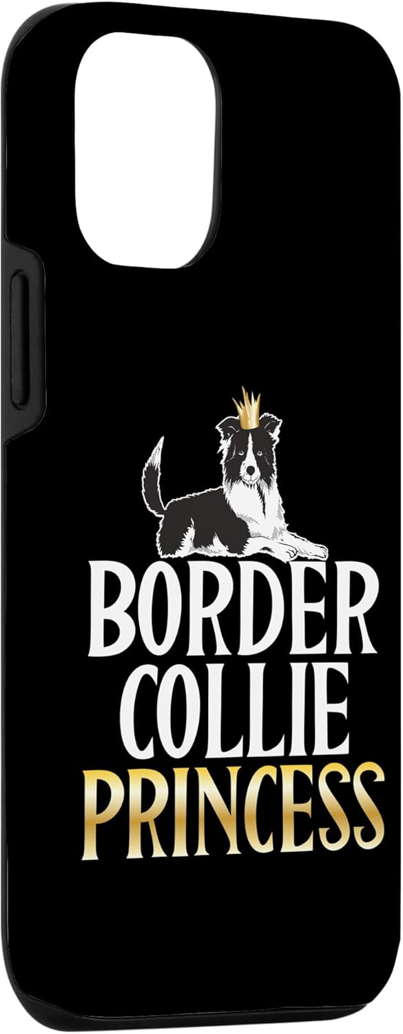 Funda para iPhone 13 Border Collie Princess Border Collie