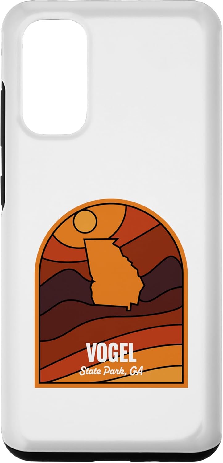Galaxy S20 Vogel State Park GA Retro Sunset Case