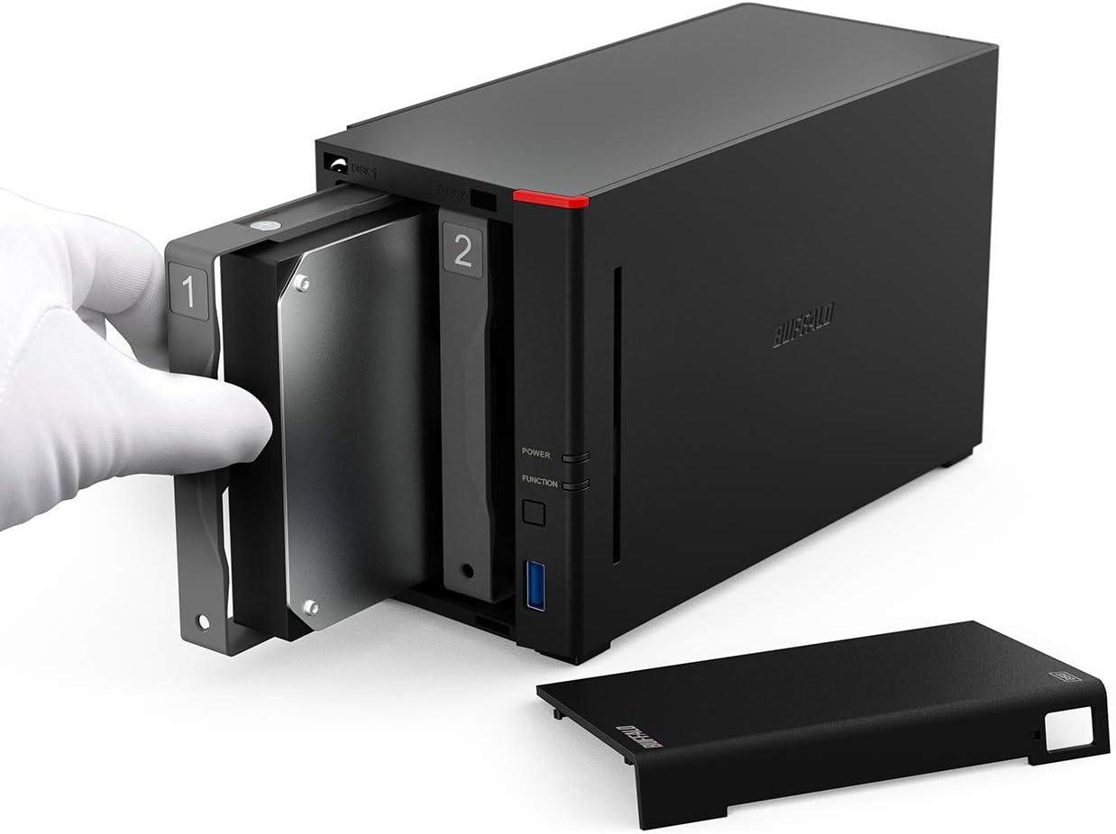 BUFFALO LinkStation SoHo 720 8TB 2-Bay NAS Almacenamiento conectado en red con discos duros HDD incluido Almacenamiento NAS que funciona como