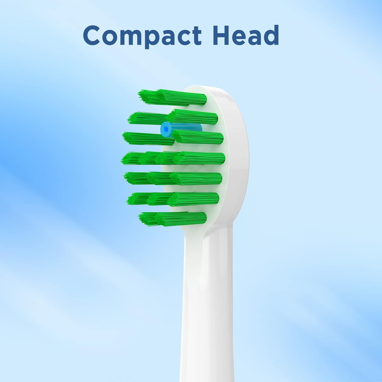 Cabezales de repuesto para todos los modelos Waterpik Sonic Fusion (SF-01, SF-02, SF-03 y SF-04), compactos, con tapas, 4 unidades, color blanco