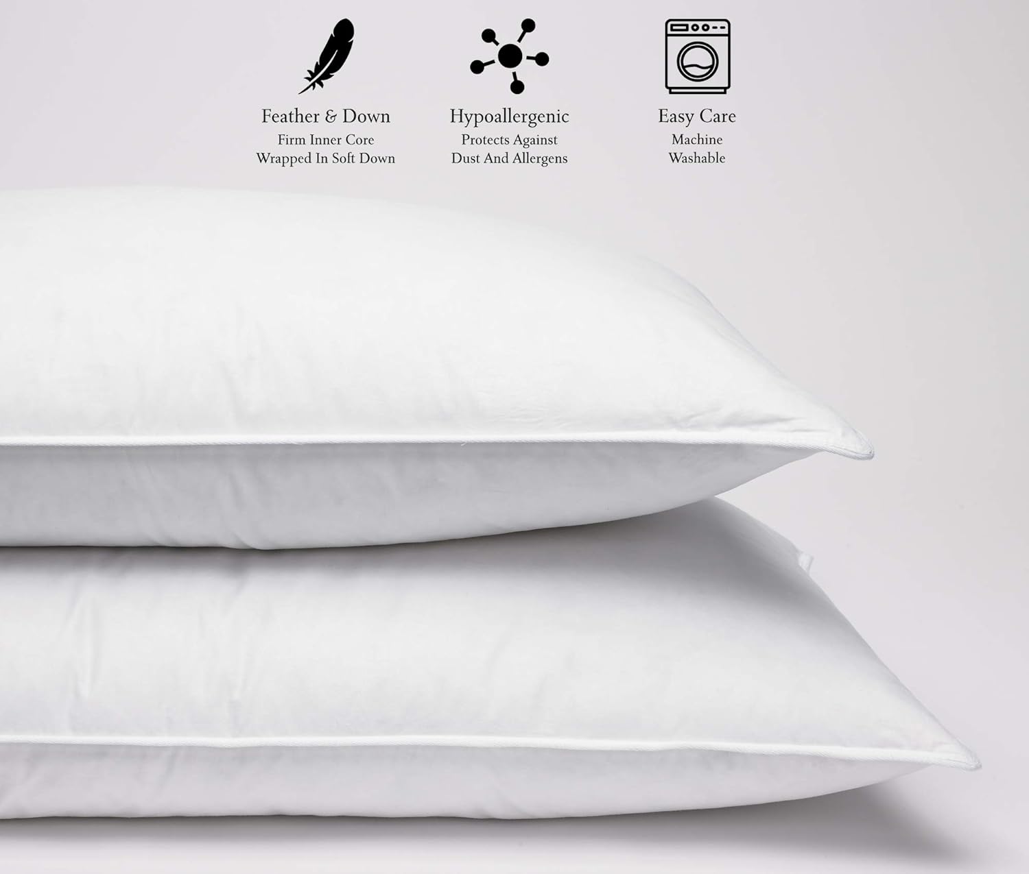 St. Regis Hotels – Almohada de plumas y plumón  Almohada de plumas y plumón  Queen (20 x 30 pulgadas)