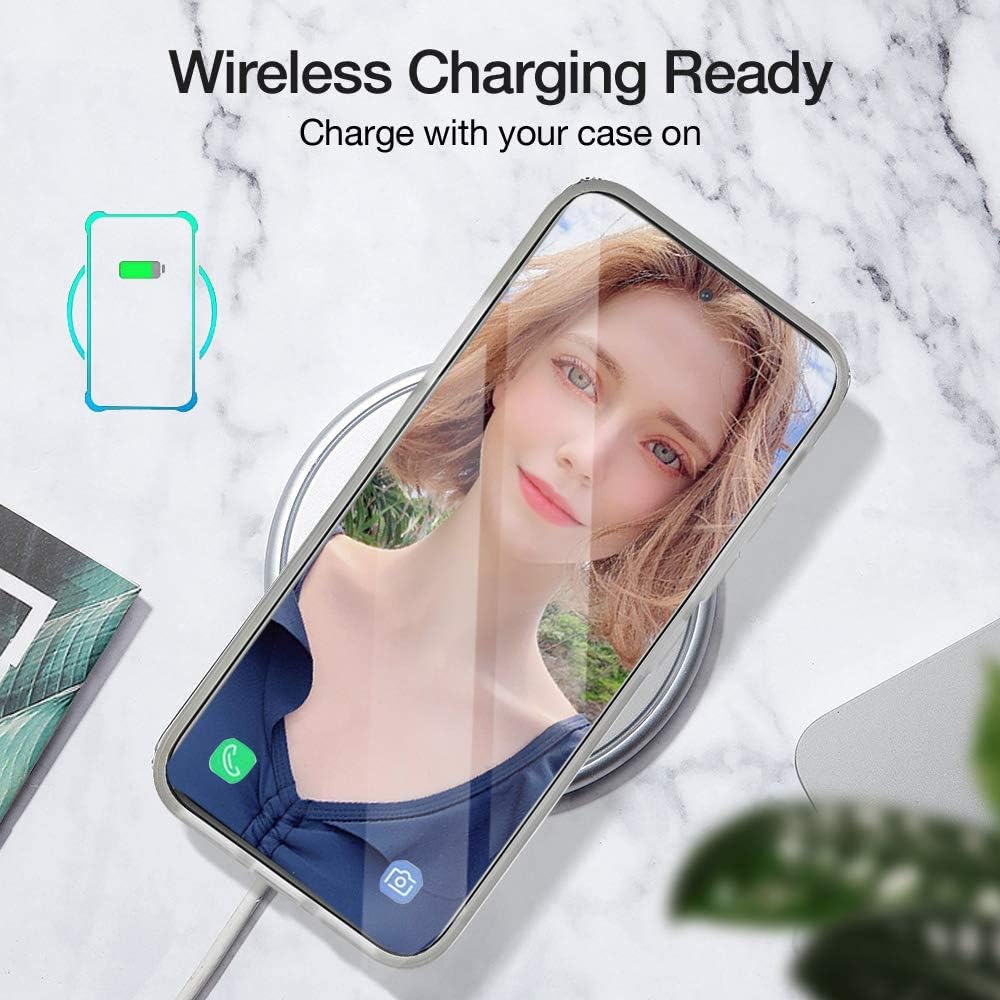 luolnh Funda para Samsung Galaxy S20, funda para Samsung S20 para niñas y mujeres, diseño de mármol brillante con purpurina dorada, a prueba de
