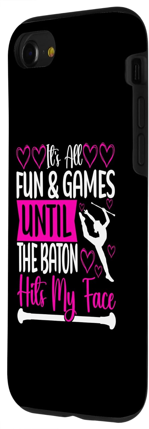 Funda para iPhone SE (2020)  7  8 Baton Twirling Outfit Majorette Baton Twirler