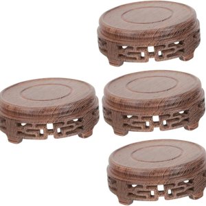 DECHOUS Soporte para plantas en maceta, soporte para plantas, soporte para plantas, soporte para interiores, soporte de florero, soporte de madera DECHOUS Soporte para plantas en maceta, soporte para plantas, soporte para plantas, soporte para interiores, soporte de florero, soporte de madera