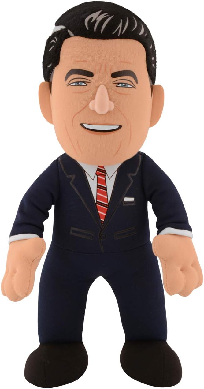 Bleacher Creatures Ronald Reagan – Figura de felpa de 10 pulgadas, un potus para jugar o exhibir