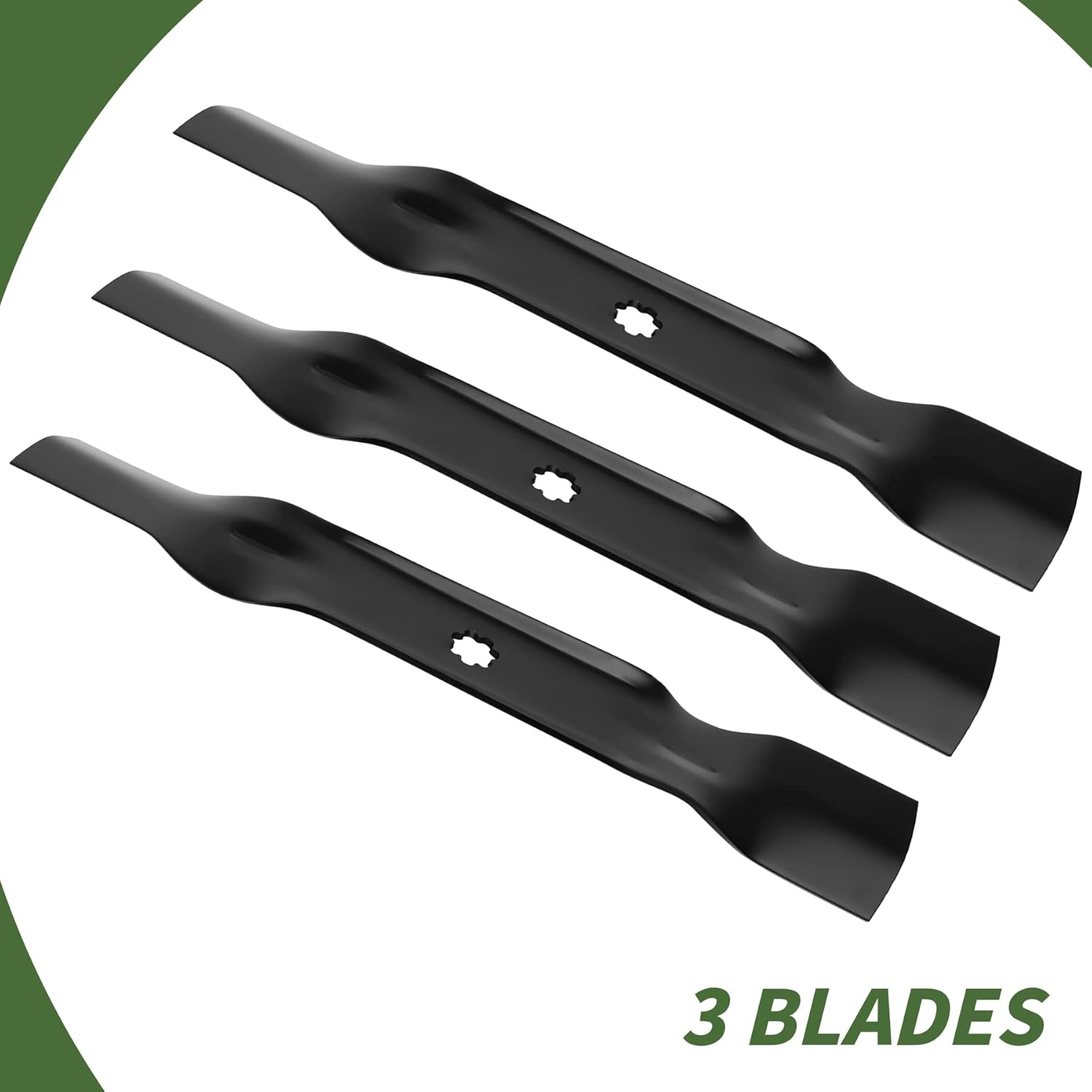 Juego de cuchillas de alta elevación para John Deere LA140 LA145 LA155 LA165 D140 D150 D160 48 pulgadas cubierta de corte GY20852 GX21784 paquete de