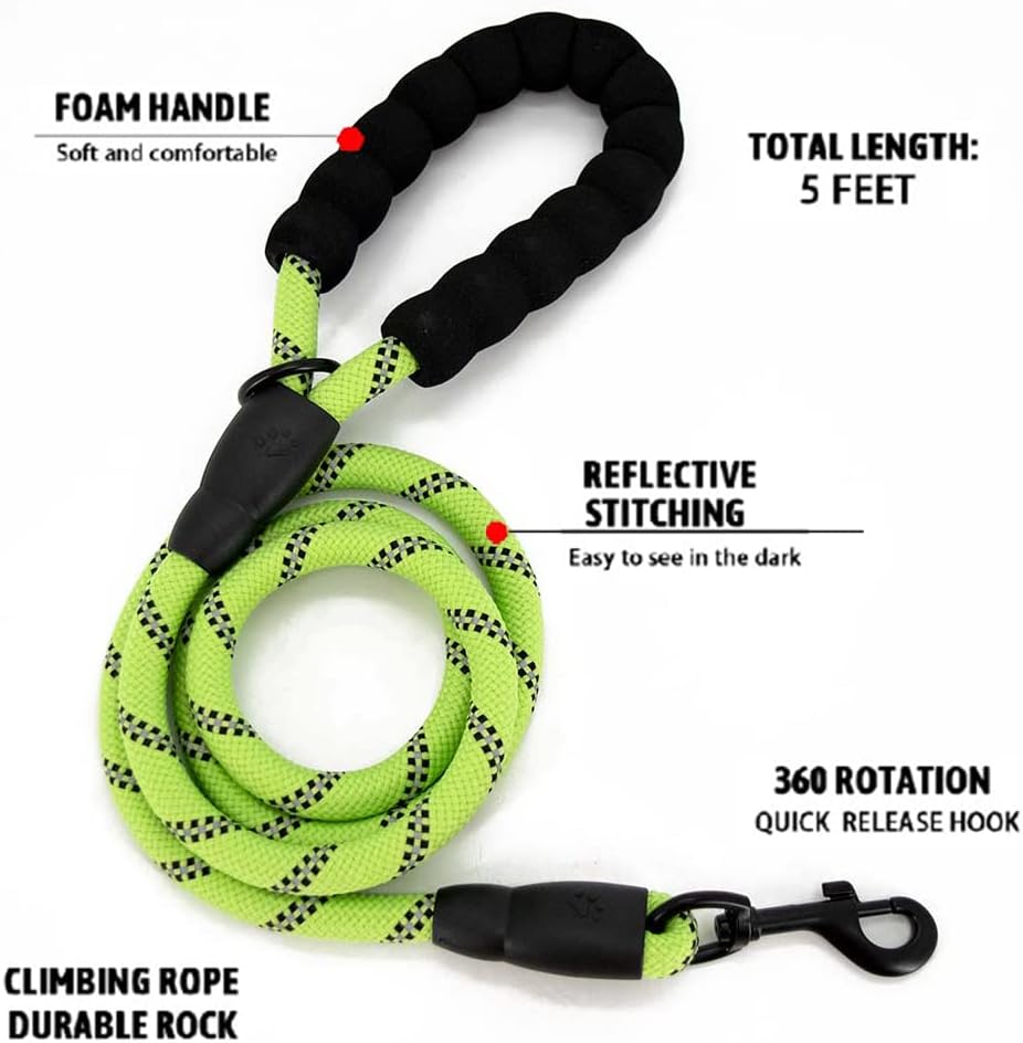 COVONEE Arnés sin tirones para perro, ajustable, reflectante, Oxford, de fácil control, arnés para perro mediano y grande con una correa de perro