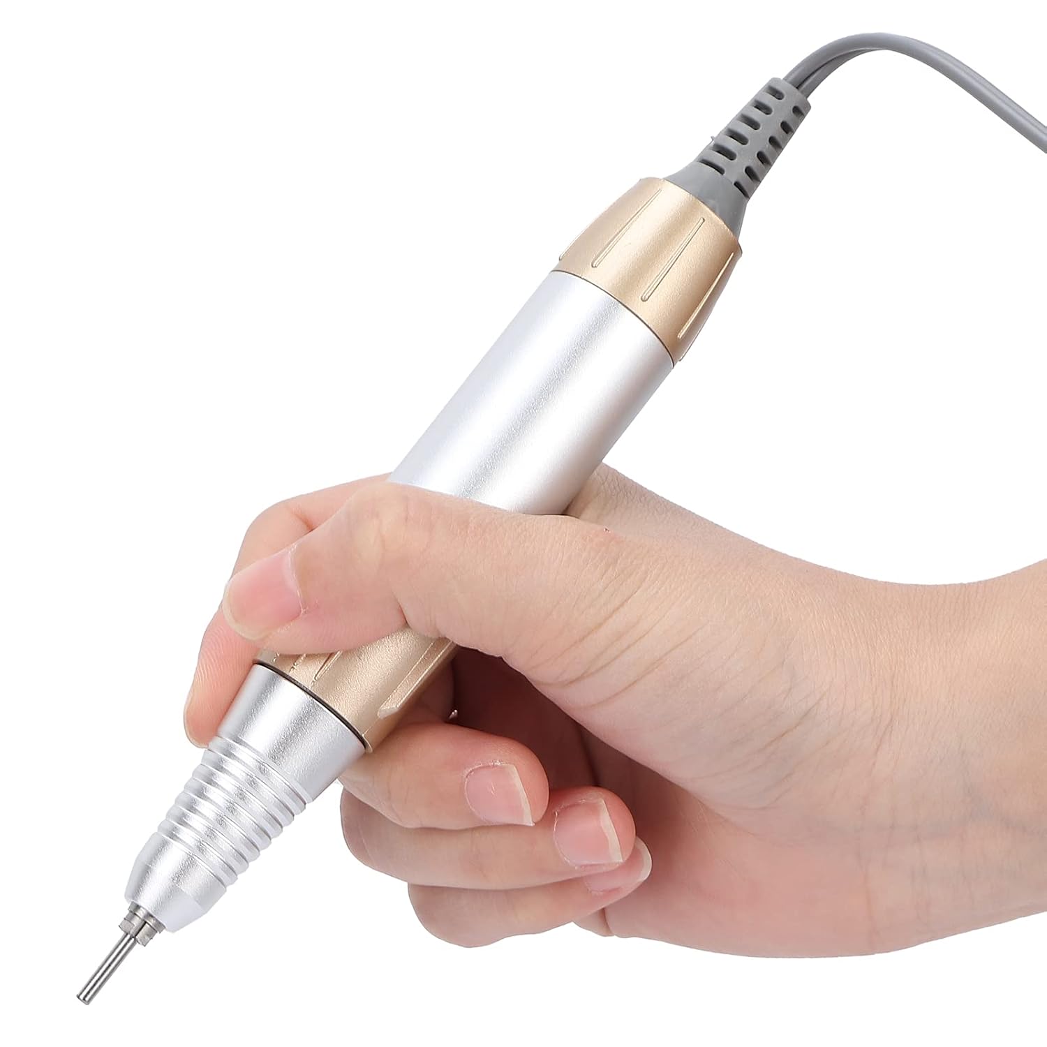 Taladro eléctrico de uñas, repuesto de taladro de mano, 35000 rpm, mango de taladro de uñas, pieza de mano de 5 pines o máquina pulidora de uñas