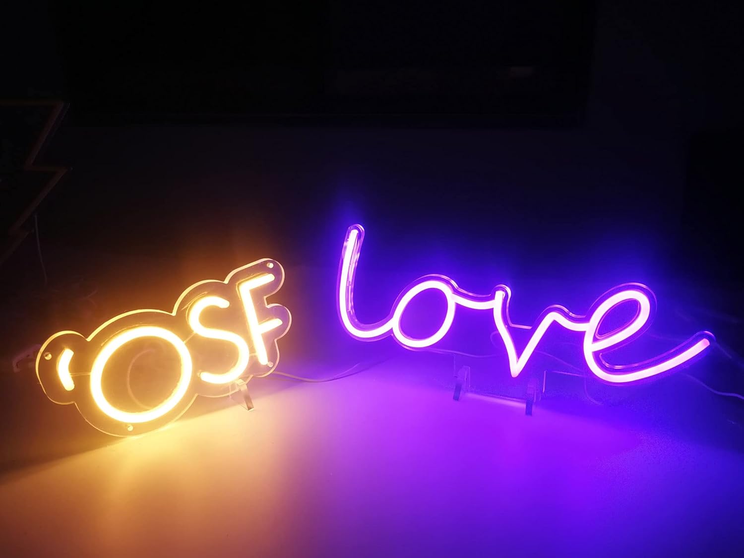 Letreros de neón personalizados de 8 a 50 pulgadas con luz de neón, letrero con nombre para garaje, tienda, boda, evento, logotipo de negocios